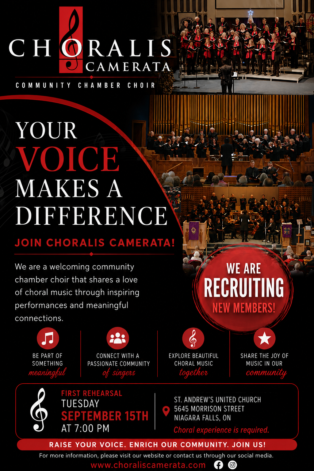 Join Choralis Camerata